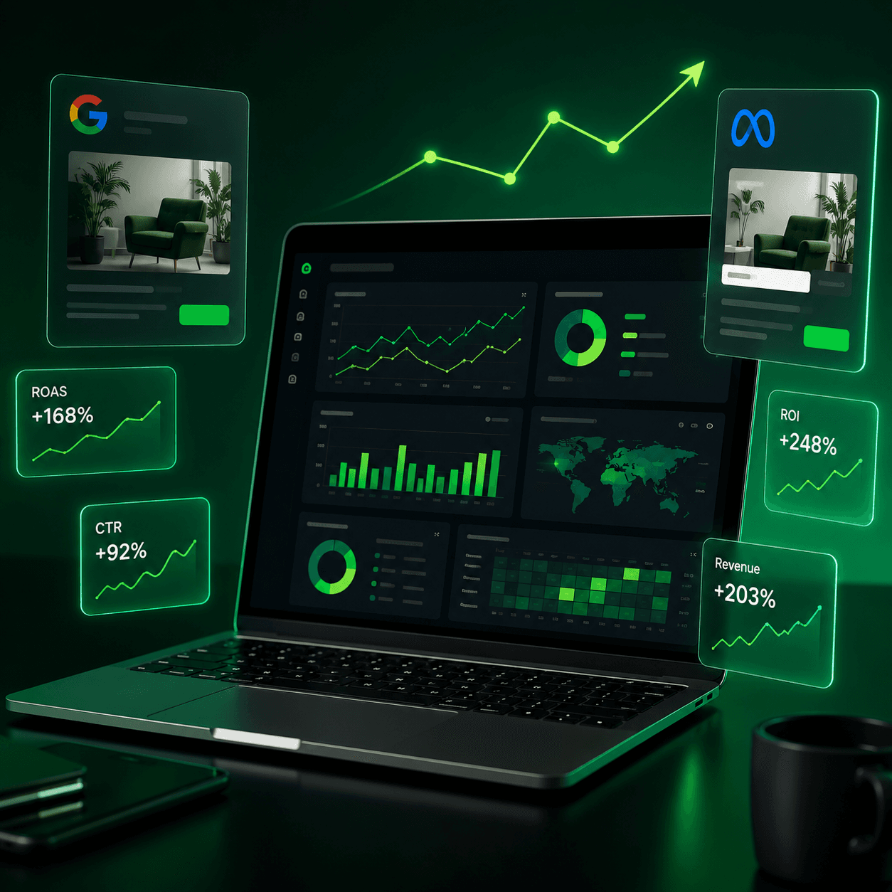 Digital advertising campaign analytics